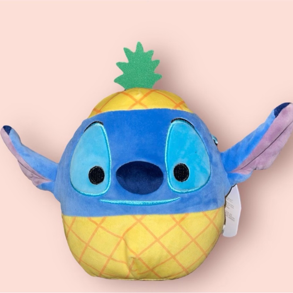 Squishmallows Stitch Pineapple NWT 6.5 inch